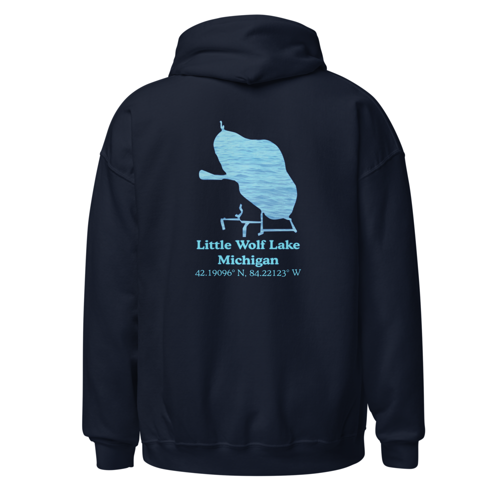 Little Wolf Lake Unisex Pullover Hoodie