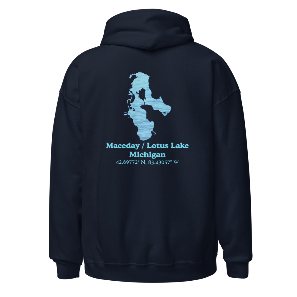 Maceday / Lotus Lake Unisex Pullover Hoodie