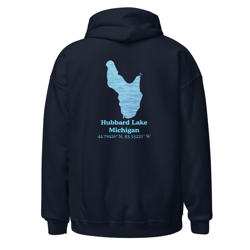 Hubbard Lake Unisex Pullover Hoodie