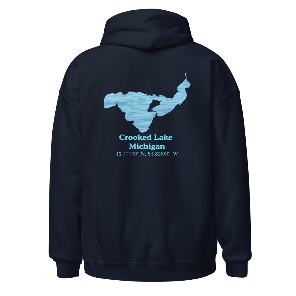 Crooked Lake  Unisex Pullover Hoodie