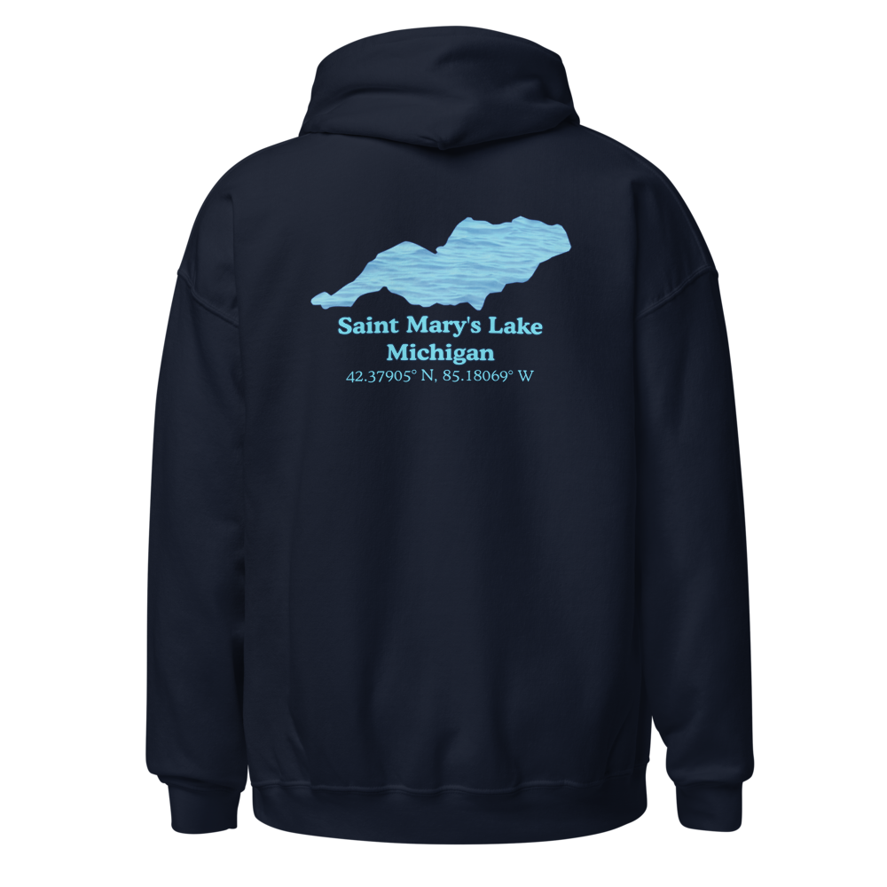Saint Mary's Lake Unisex Pullover Hoodie