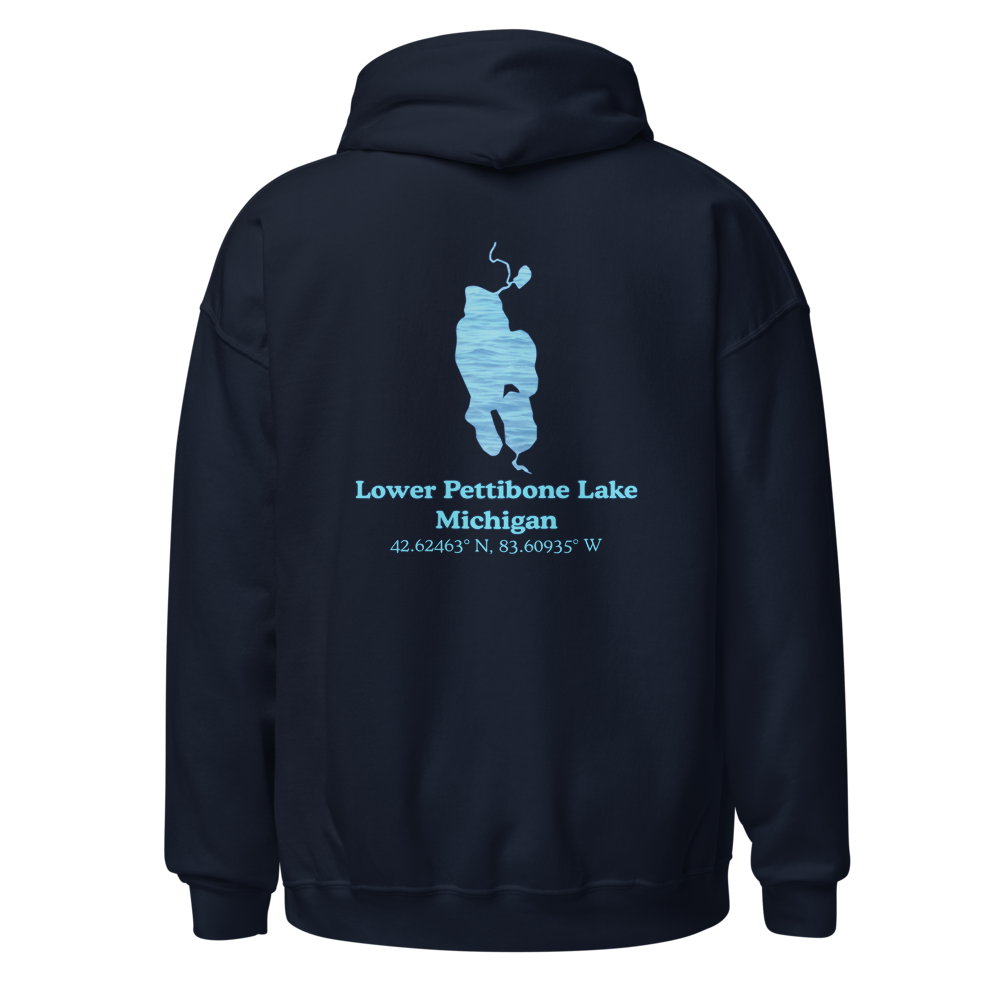 Lower Pettibone Lake Unisex Pullover Hoodie