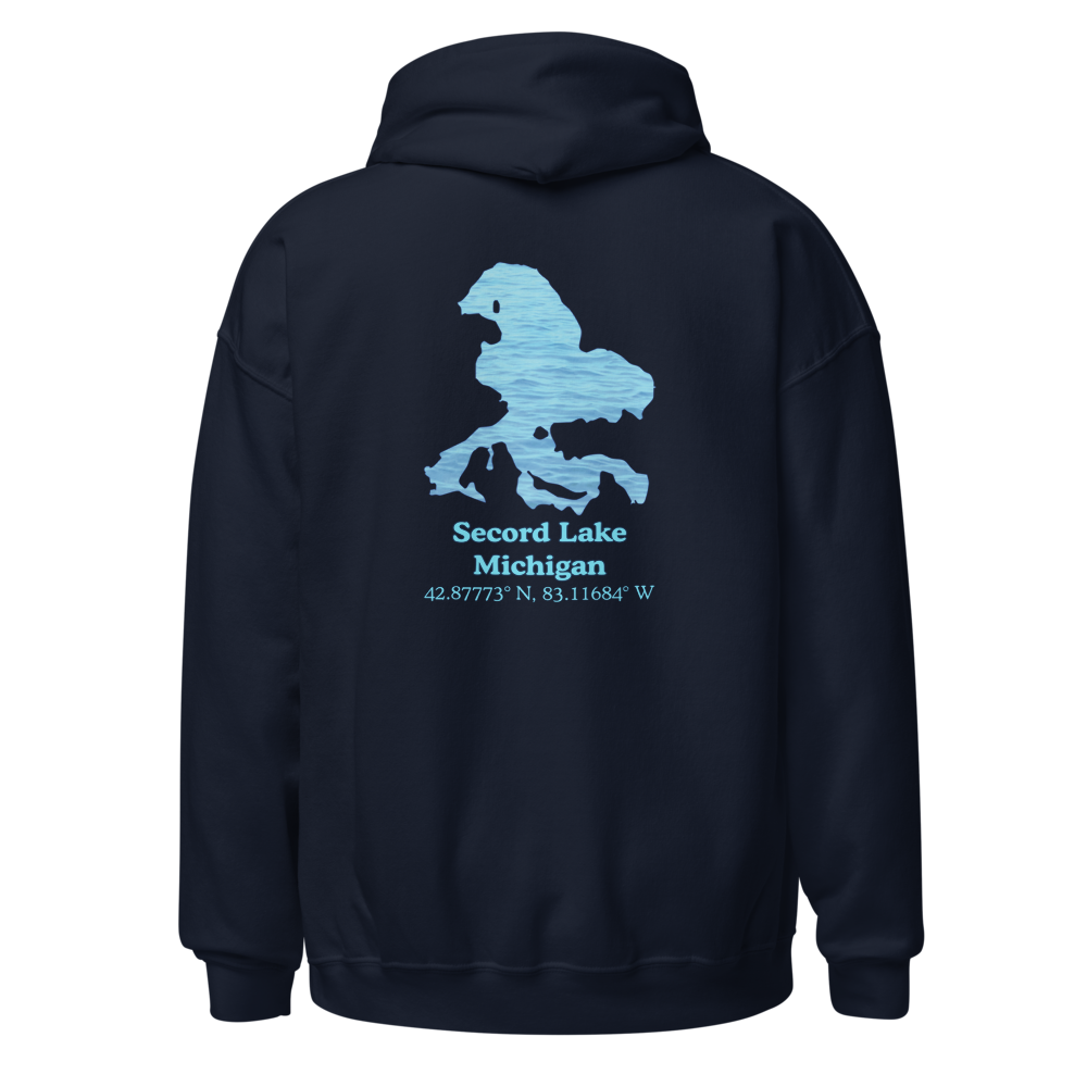 Secord Lake Unisex Pullover Hoodie