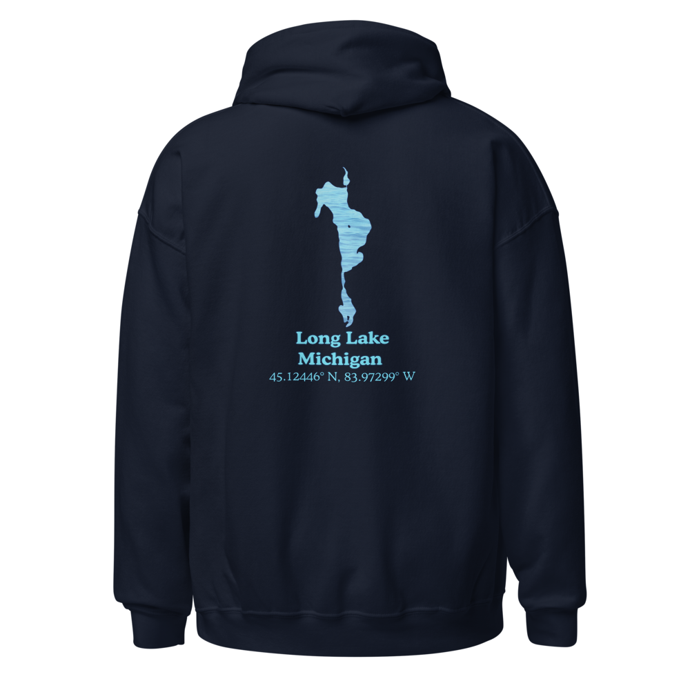 Long Lake Unisex Pullover Hoodie