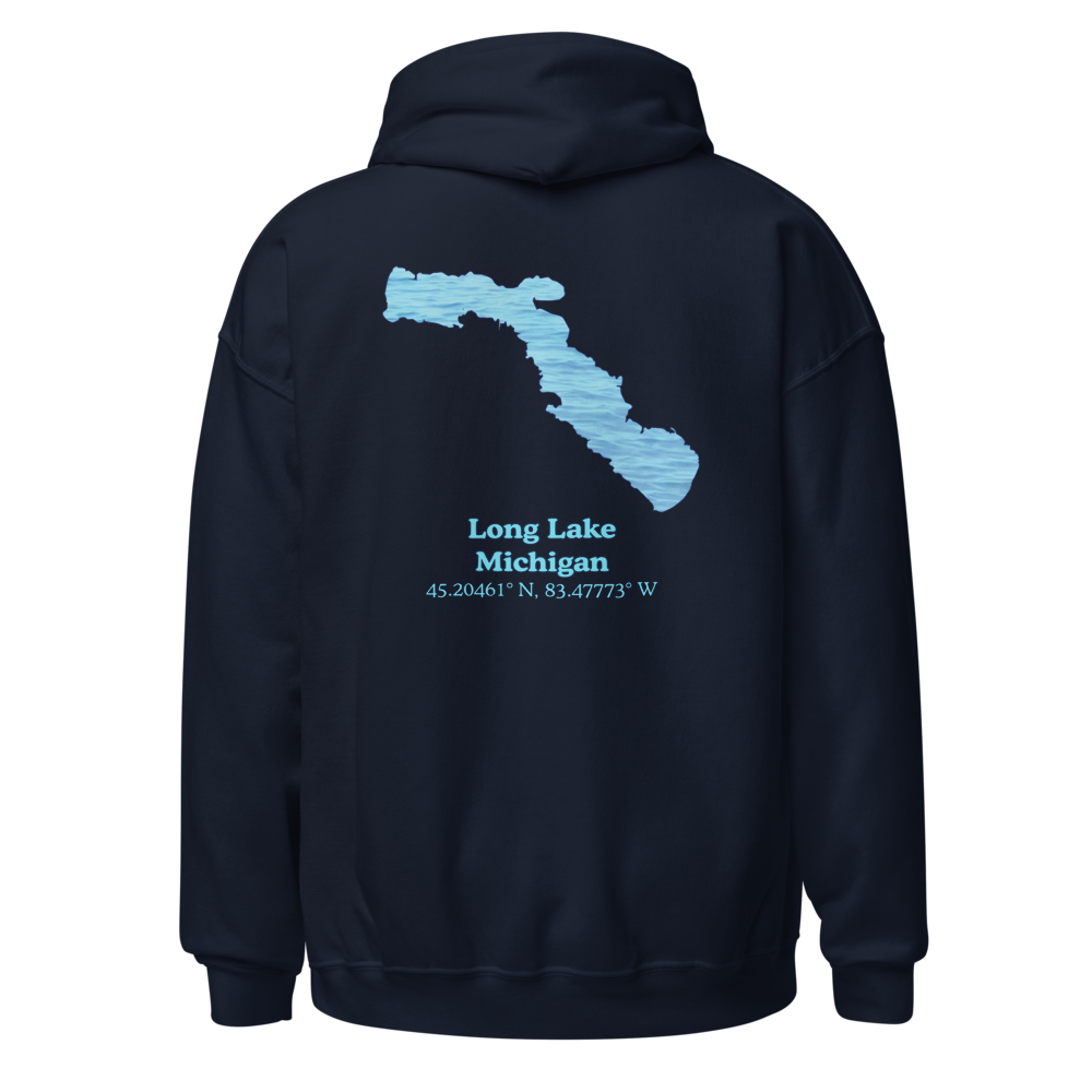 Long Lake Unisex Pullover Hoodie