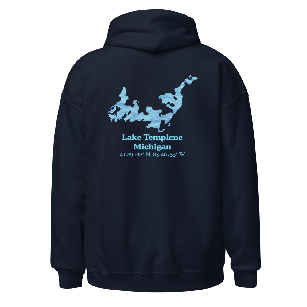 Lake Templene Unisex Pullover Hoodie