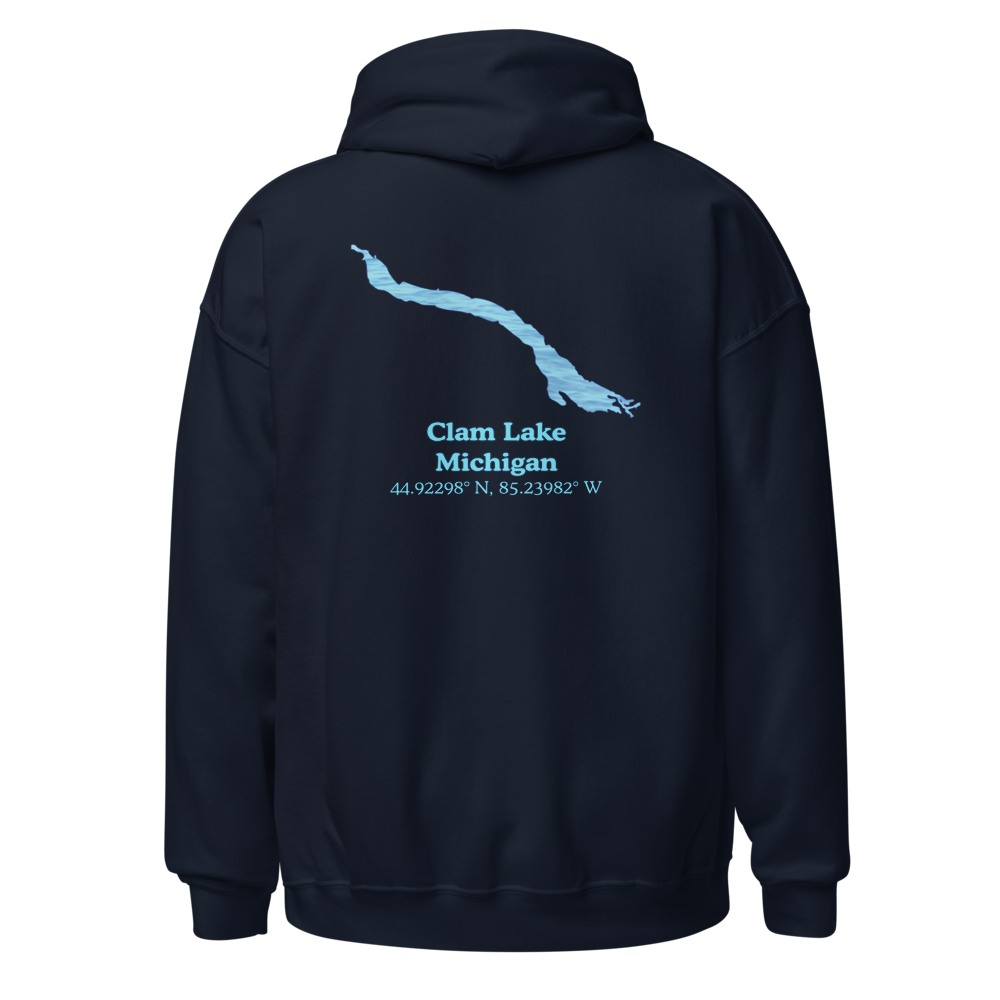 Clam Lake Unisex Pullover Hoodie