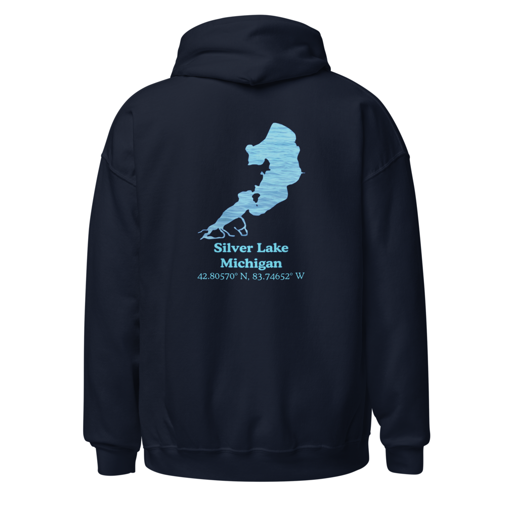 Silver Lake Unisex Pullover Hoodie