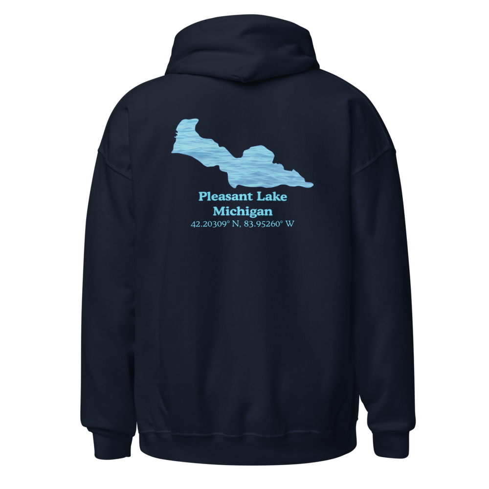 Pleasant Lake Unisex Pullover Hoodie