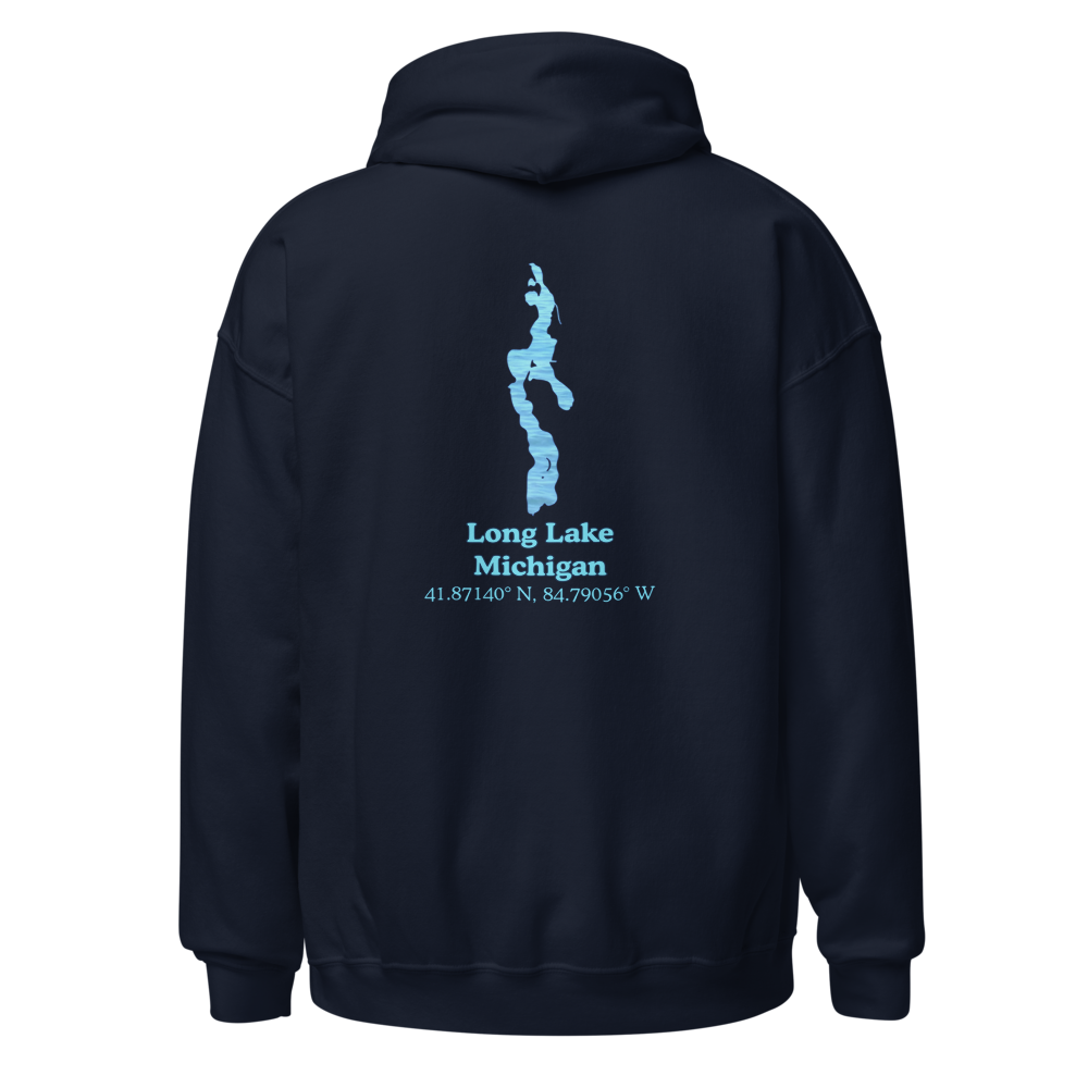 Long Lake Unisex Pullover Hoodie
