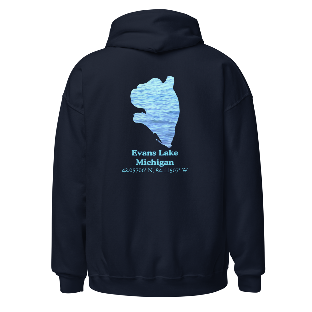 Evans Lake Unisex Pullover Hoodie