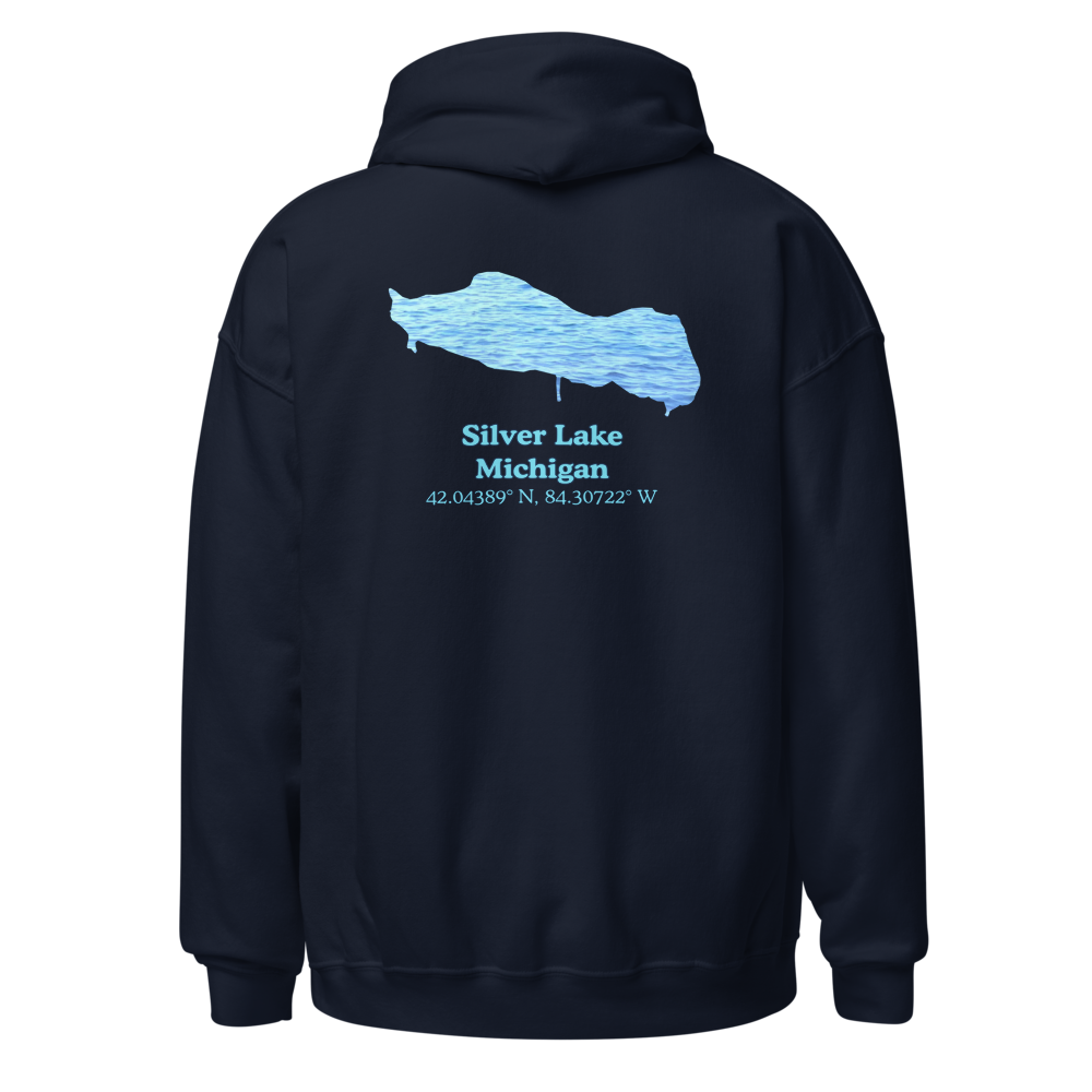 Silver Lake Unisex Pullover Hoodie