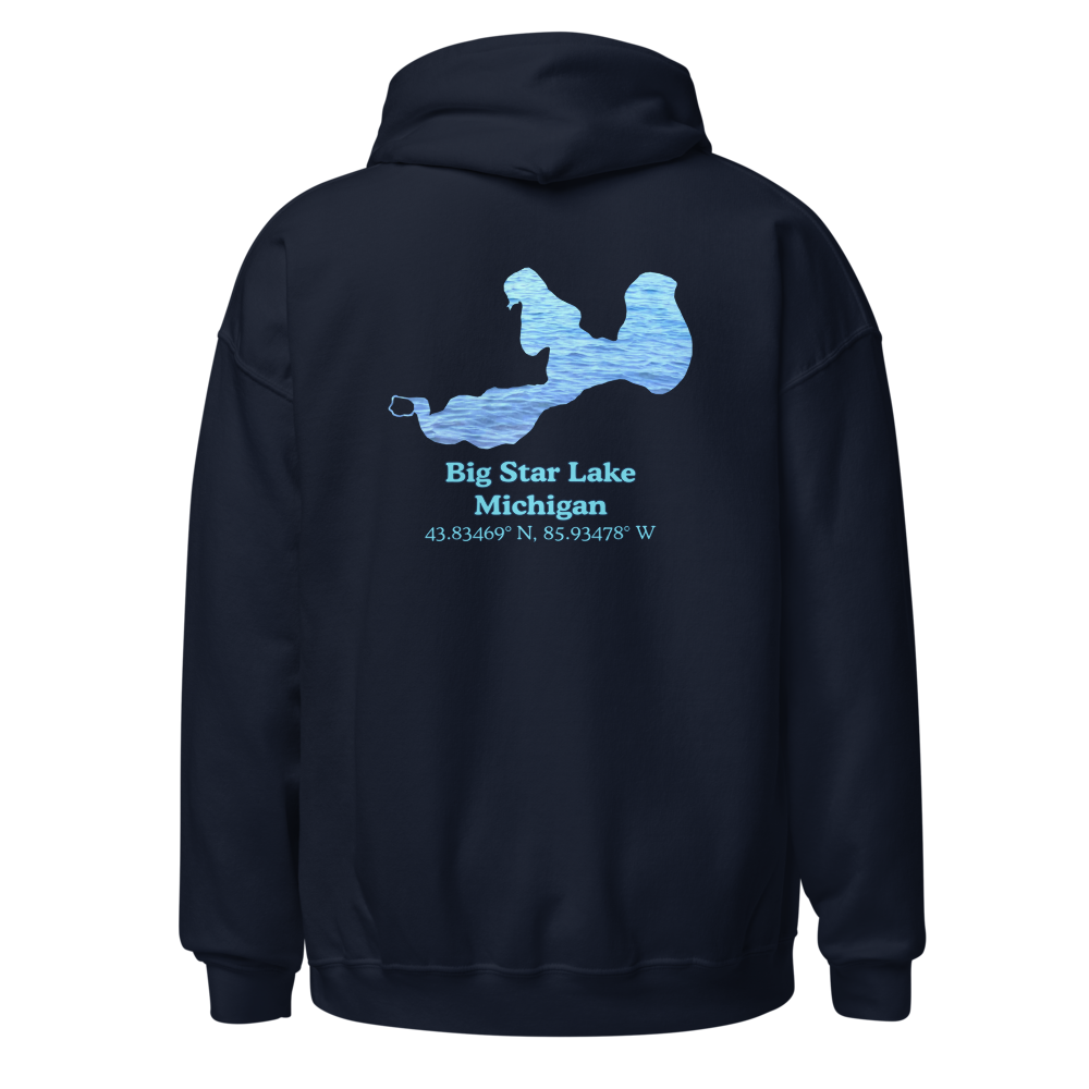 Big Star Lake Unisex Pullover Hoodie