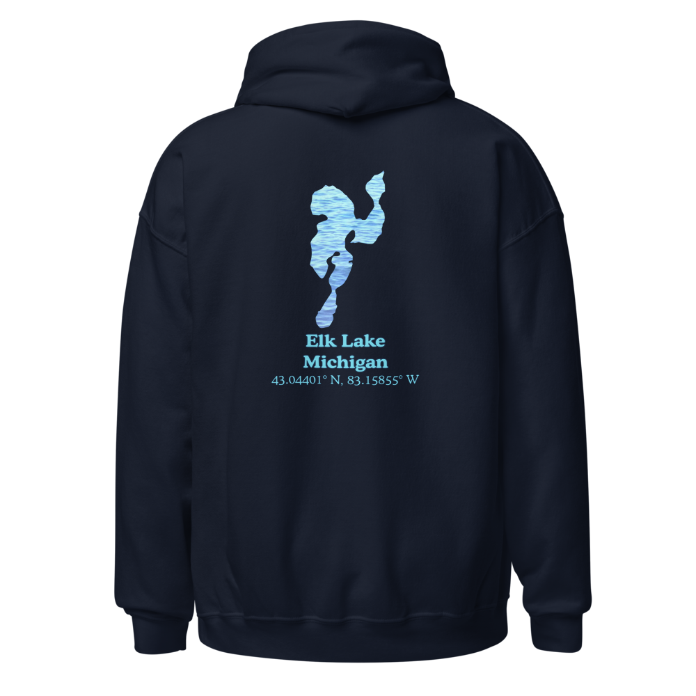 Elk Lake Unisex Pullover Hoodie