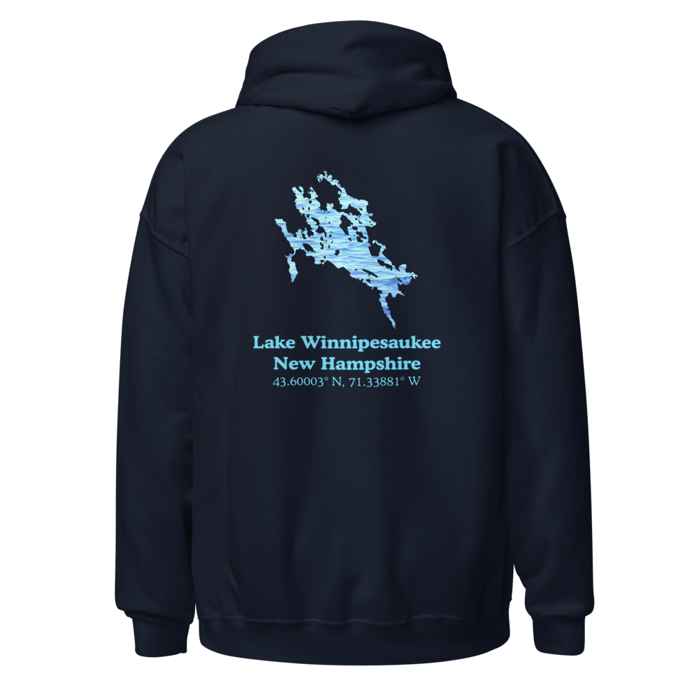 Lake Winnipesaukee Unisex Pullover Hoodie