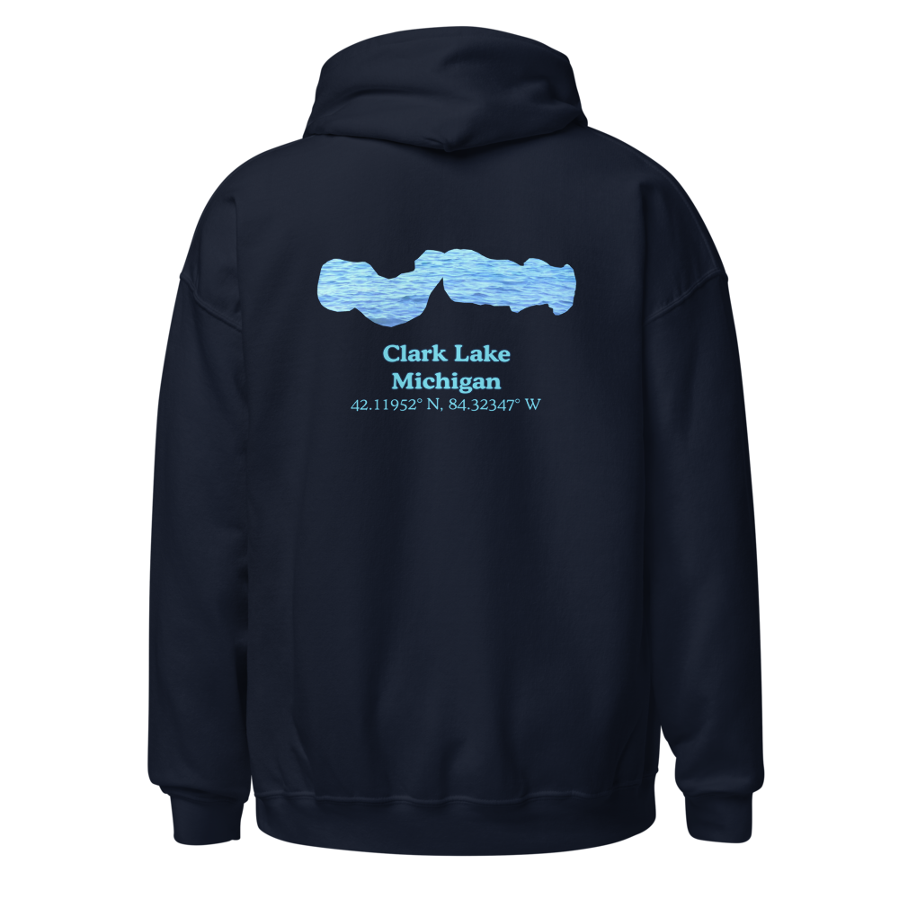 Clark Lake Unisex Pullover Hoodie