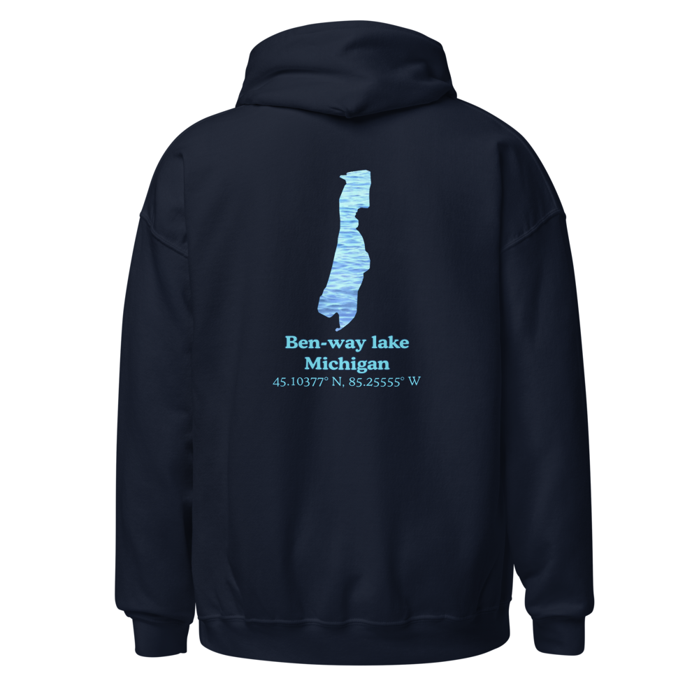Ben-way lake Unisex Pullover Hoodie