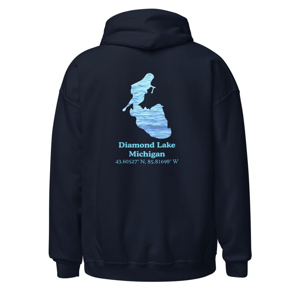Diamond Lake Unisex Pullover Hoodie