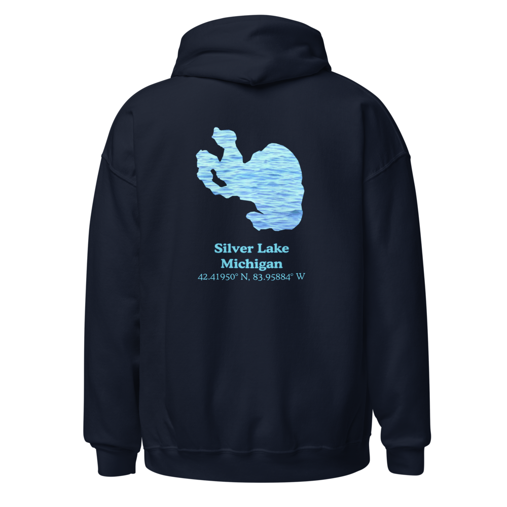 Silver Lake Unisex Pullover Hoodie