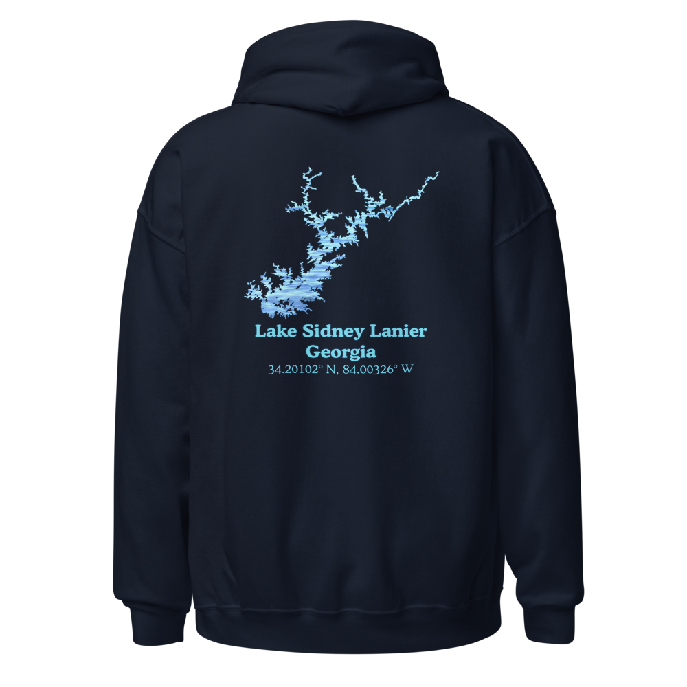 Lake Sidney Lanier Unisex Pullover Hoodie