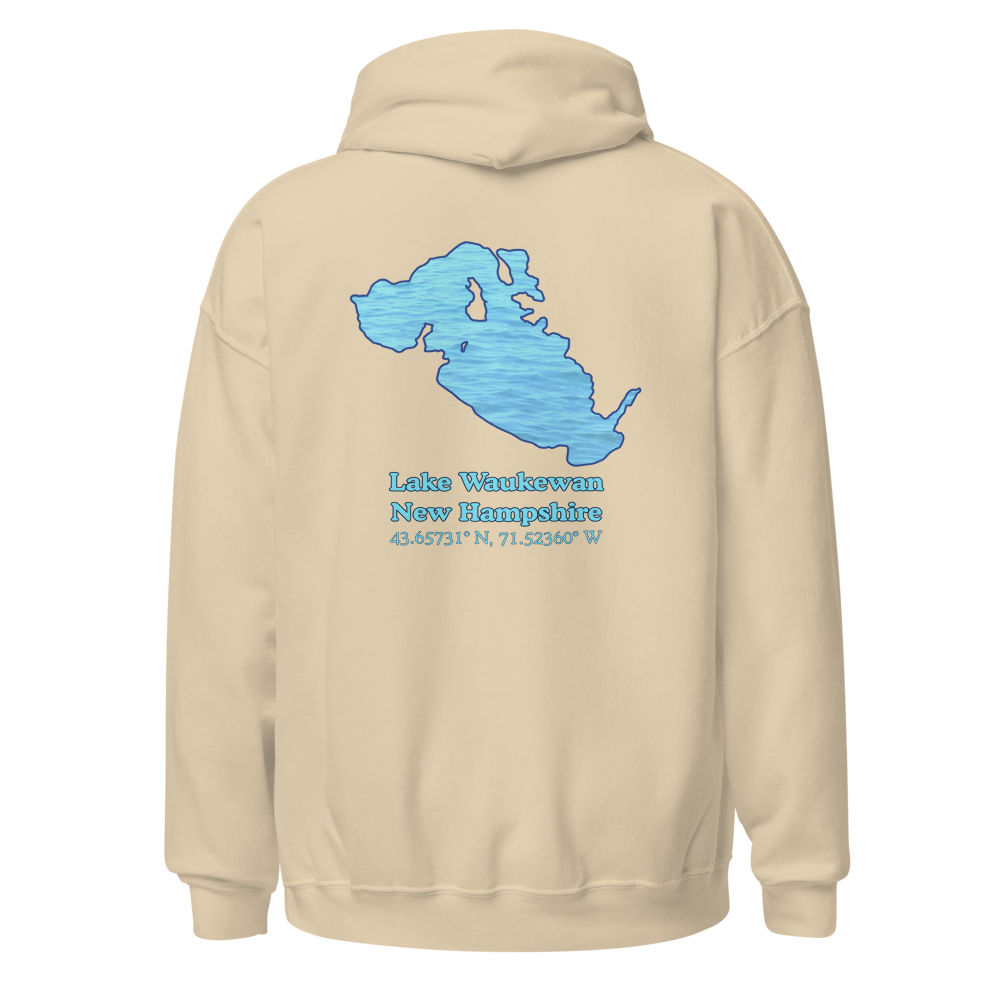 Lake Waukewan Unisex Pullover Hoodie