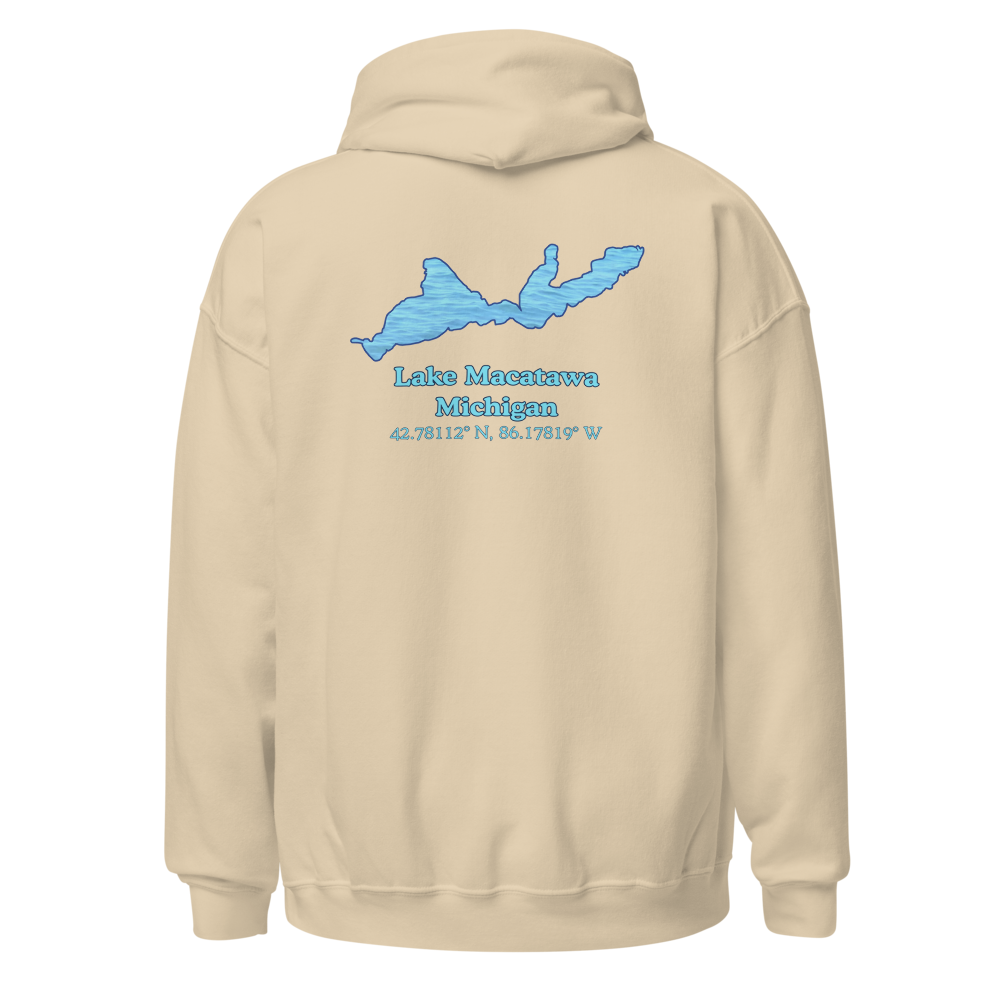Lake Macatawa Unisex Pullover Hoodie