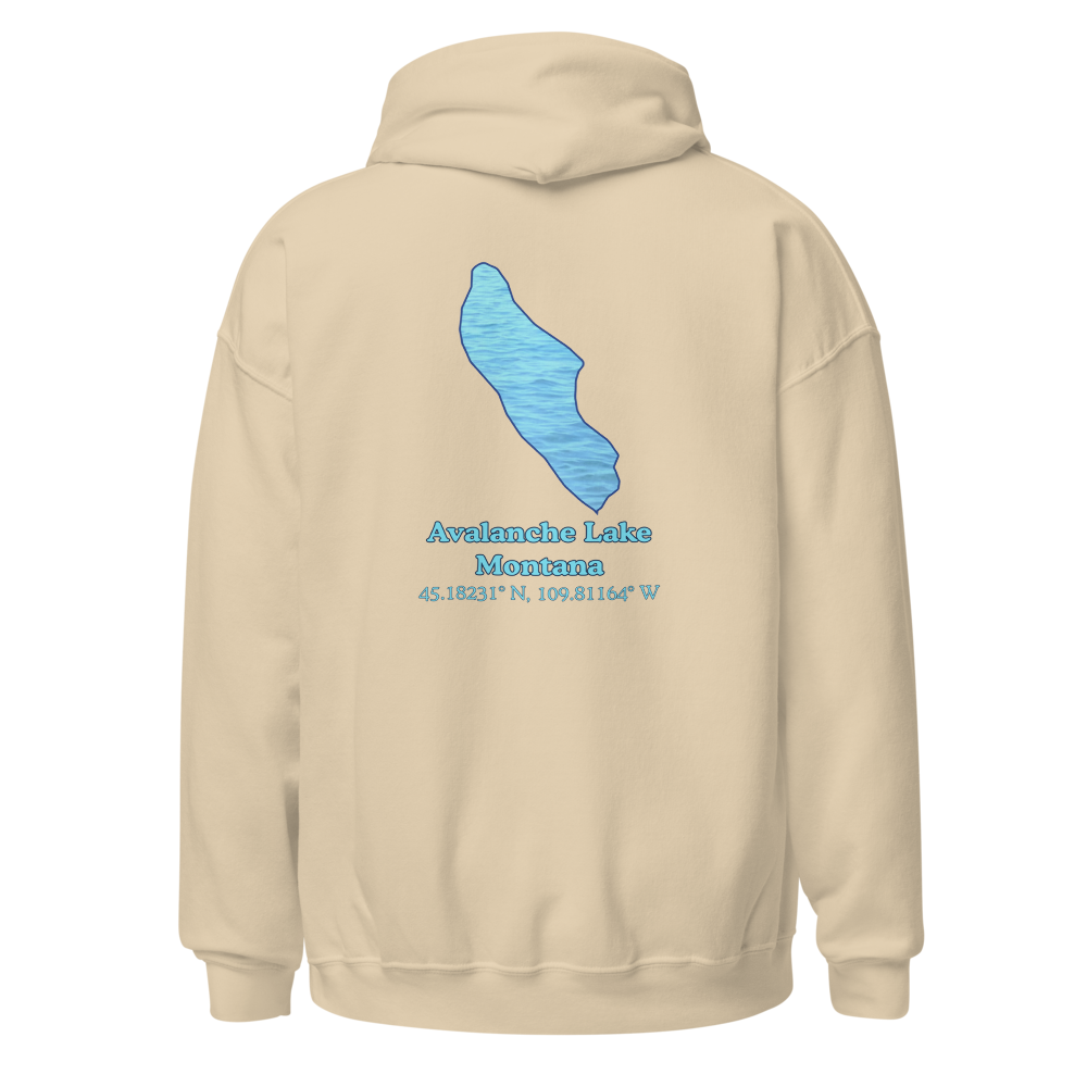 Avalanche Lake Unisex Pullover Hoodie