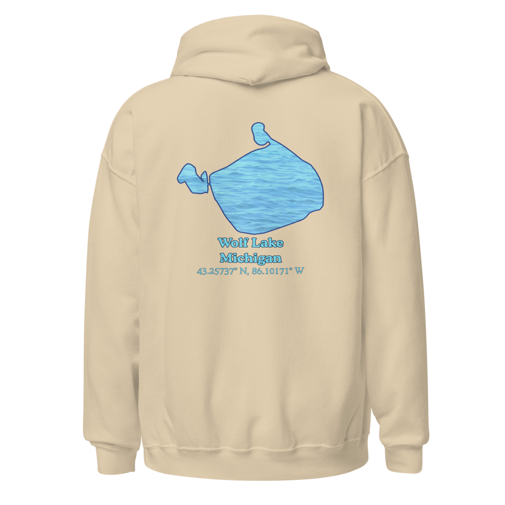 Wolf Lake Unisex Pullover Hoodie