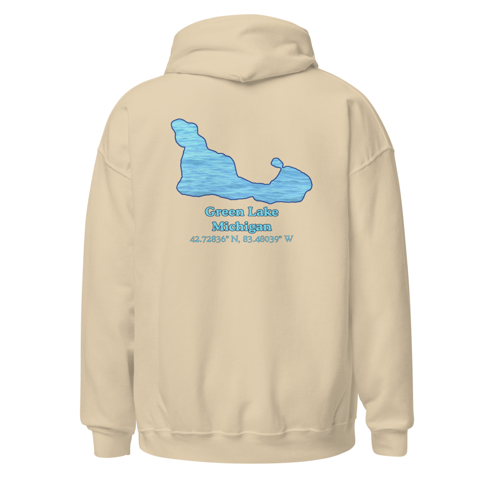 Green Lake Unisex Pullover Hoodie