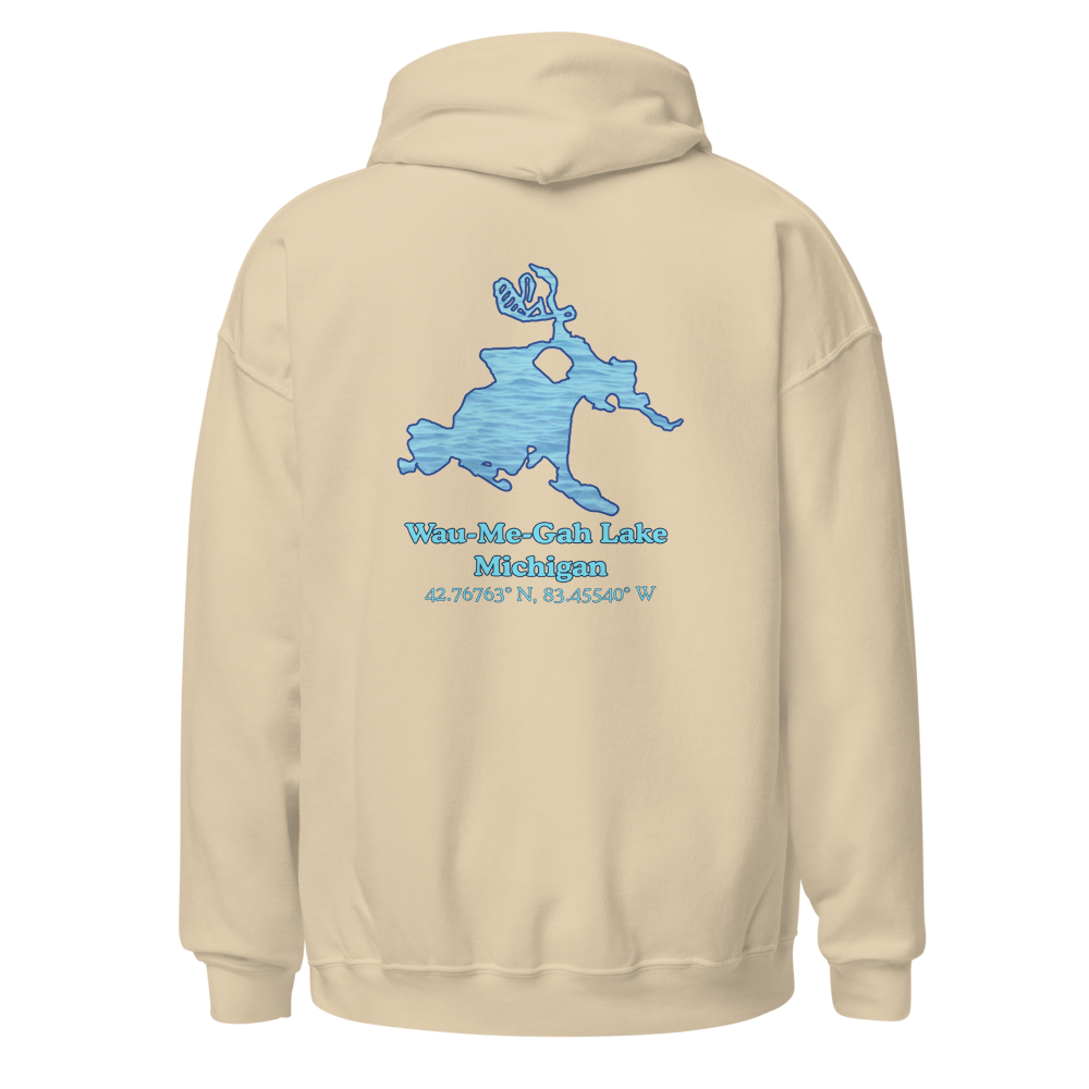 Wau-Me-Gah Lake  Unisex Pullover Hoodie