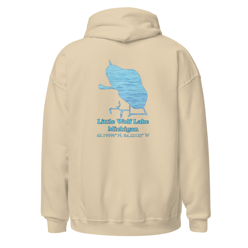 Little Wolf Lake Unisex Pullover Hoodie