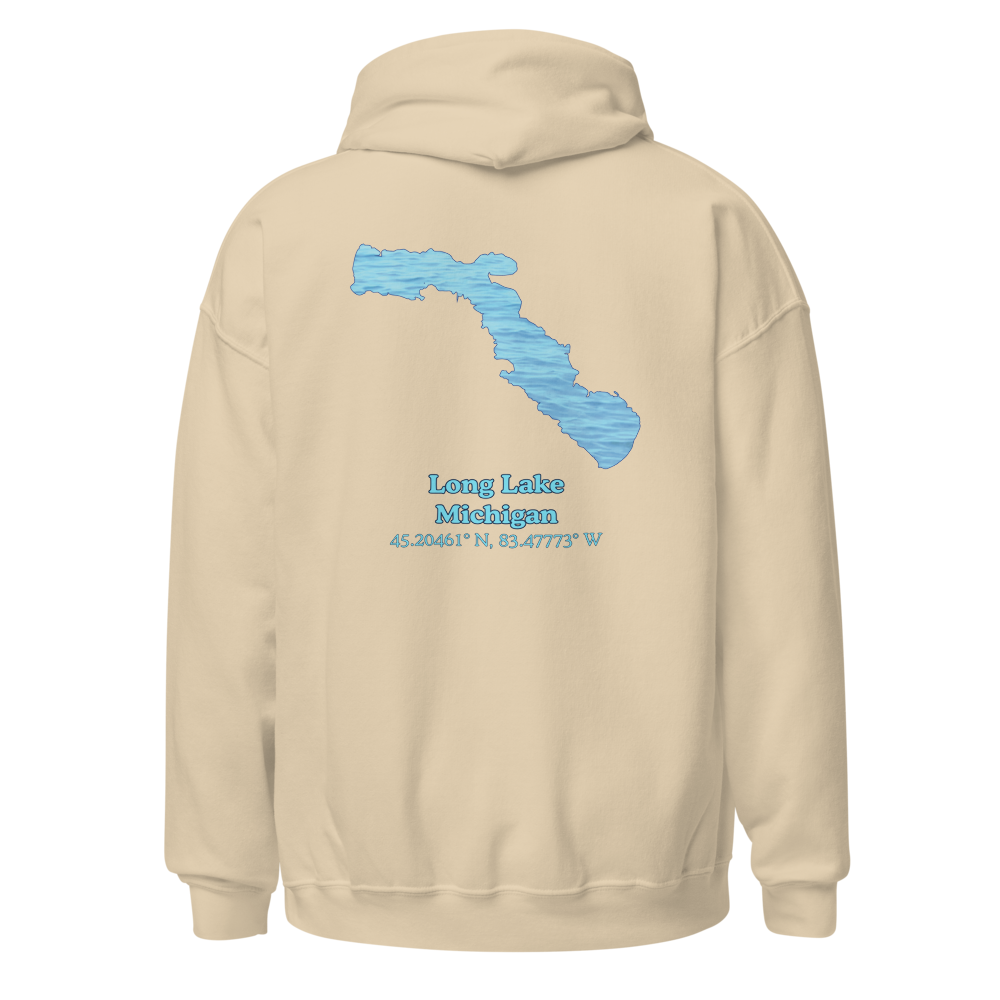 Long Lake Unisex Pullover Hoodie