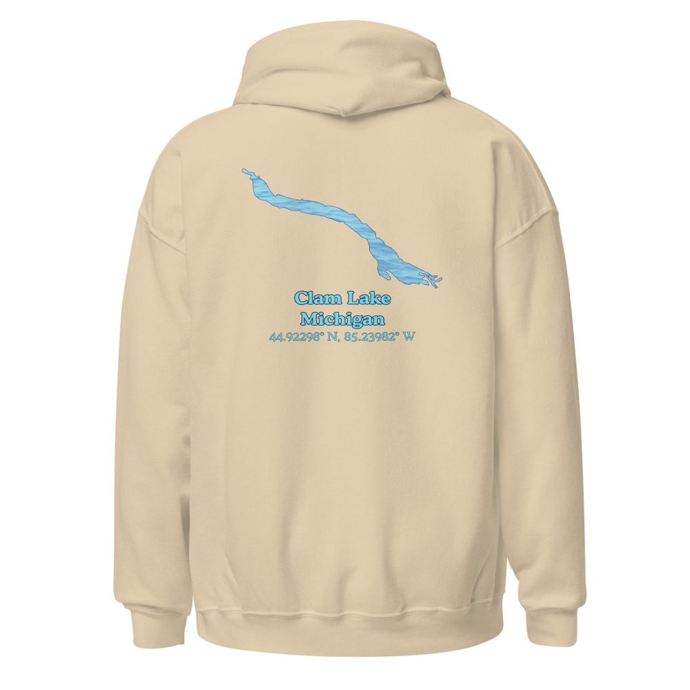 Clam Lake Unisex Pullover Hoodie