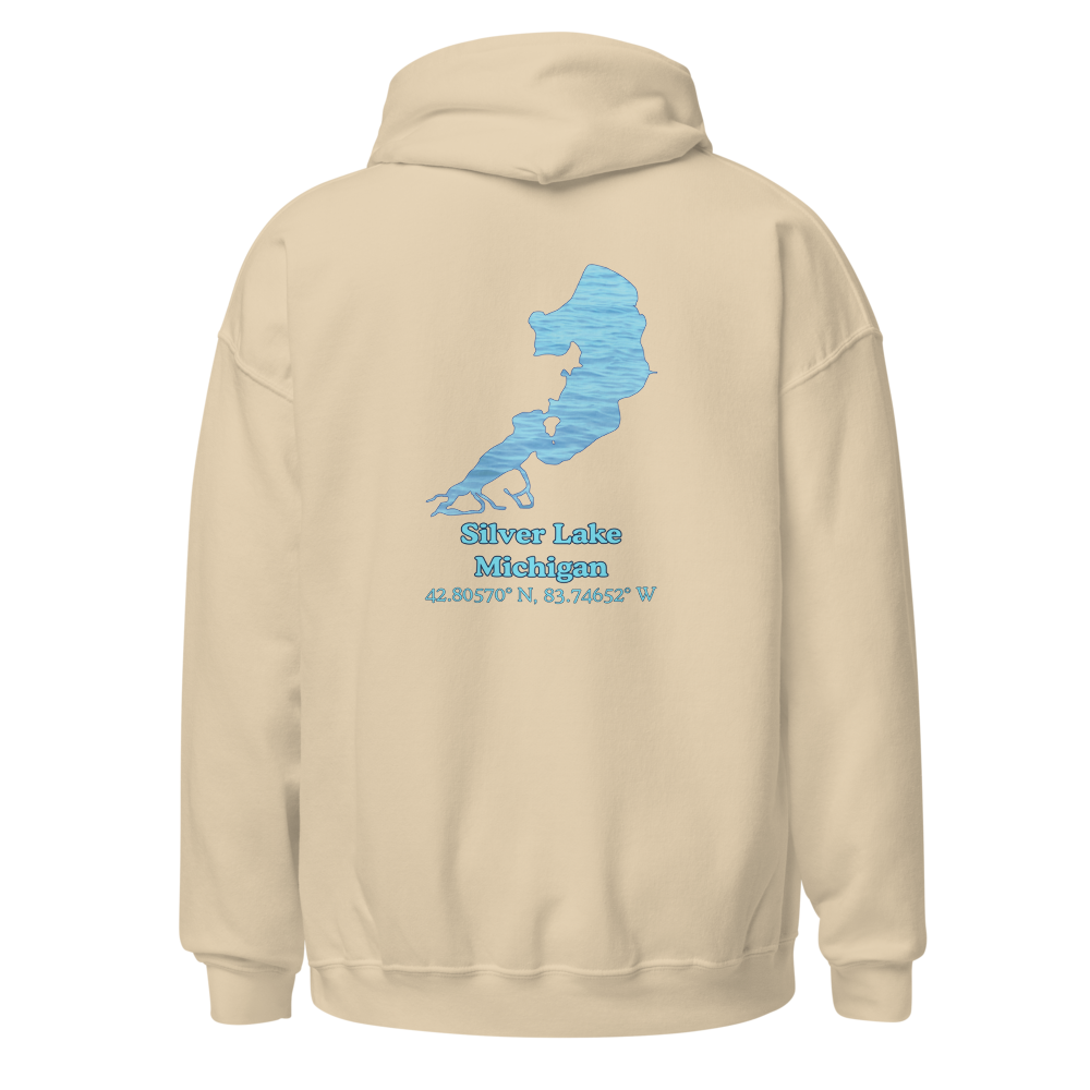 Silver Lake Unisex Pullover Hoodie