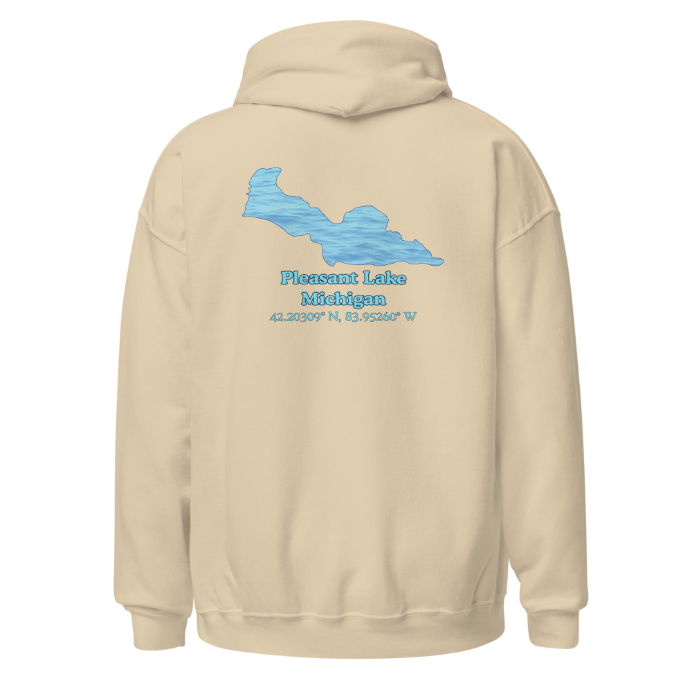 Pleasant Lake Unisex Pullover Hoodie
