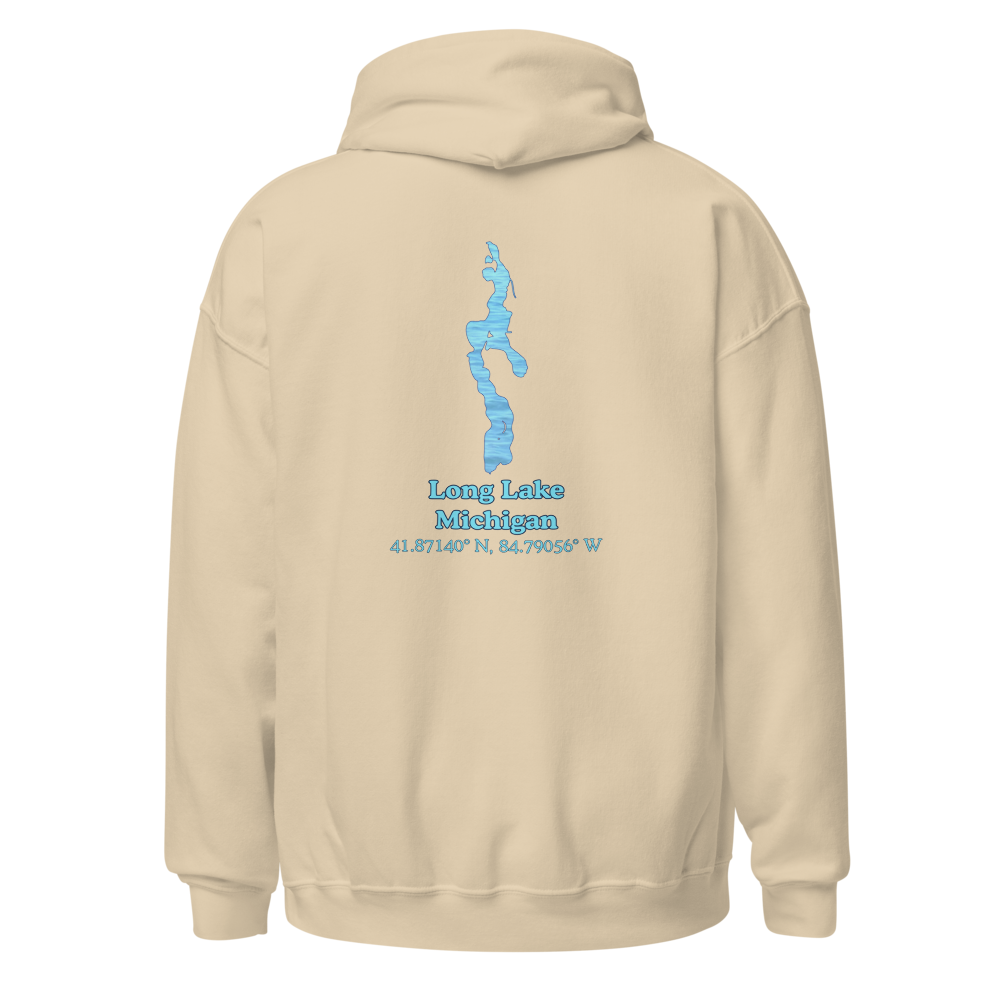 Long Lake Unisex Pullover Hoodie