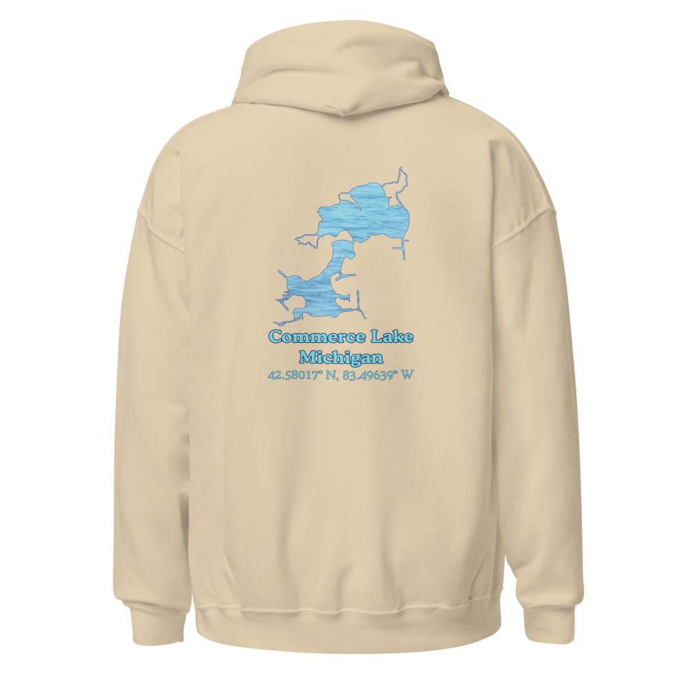 Commerce Lake Unisex Pullover Hoodie