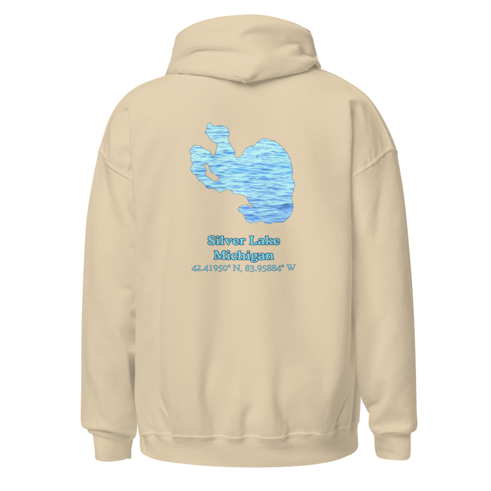Silver Lake Unisex Pullover Hoodie