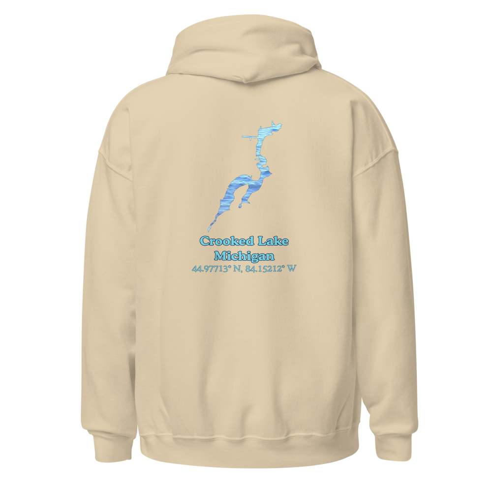 Crooked Lake Unisex Pullover Hoodie