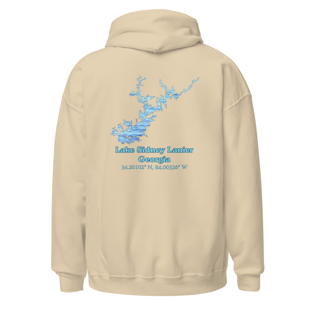 Lake Sidney Lanier Unisex Pullover Hoodie