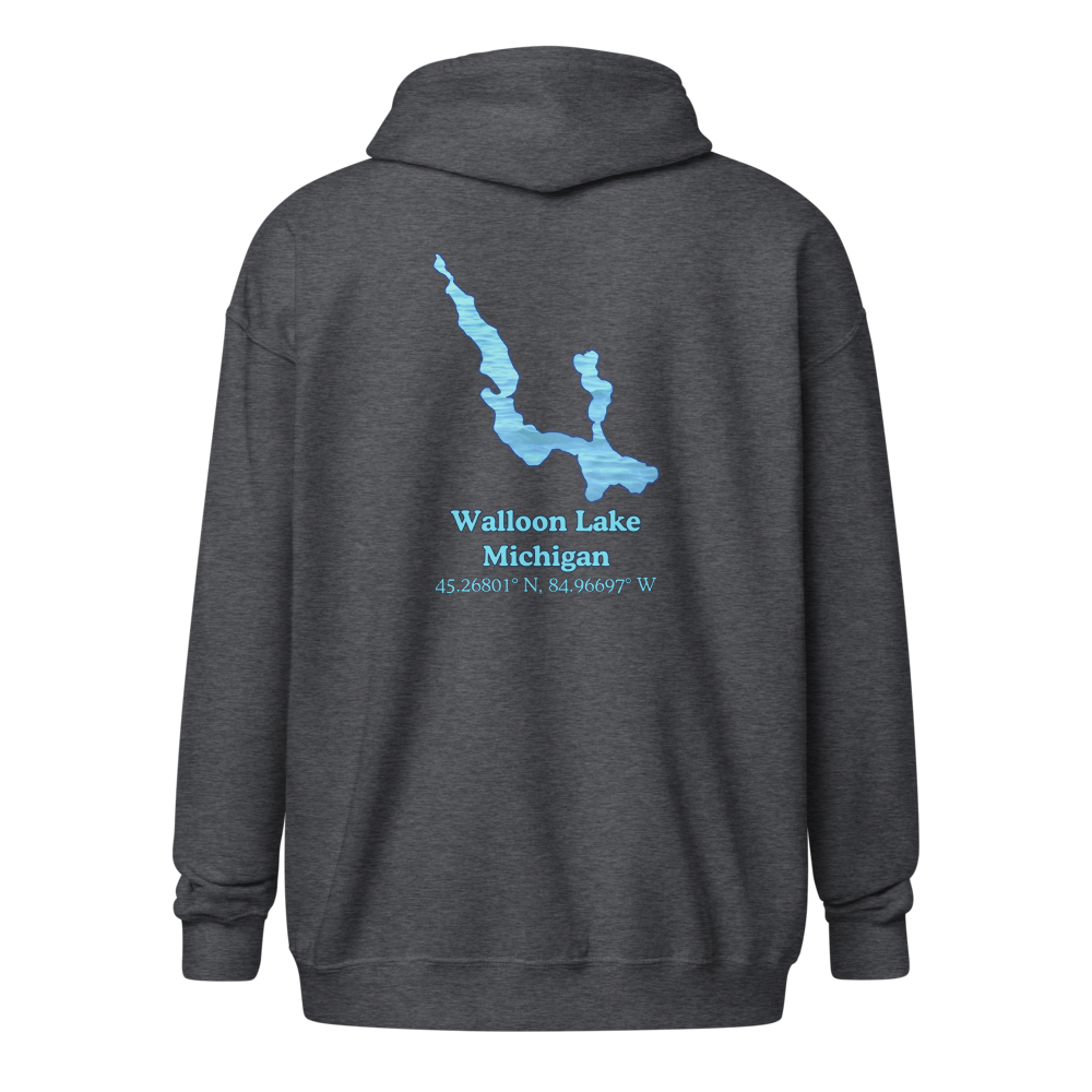 Walloon Lake Unisex Zip Hoodie
