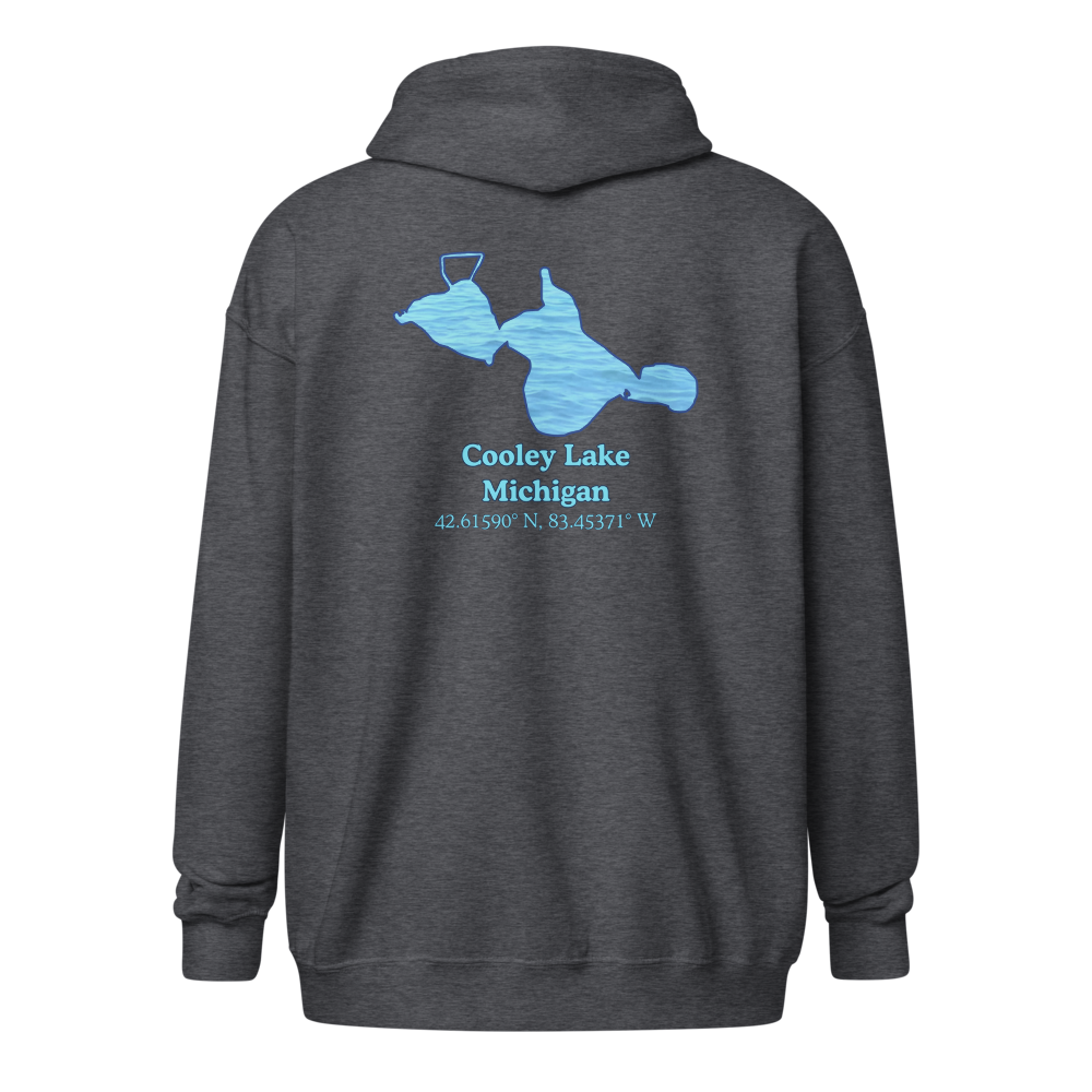 Cooley Lake Unisex Zip Hoodie