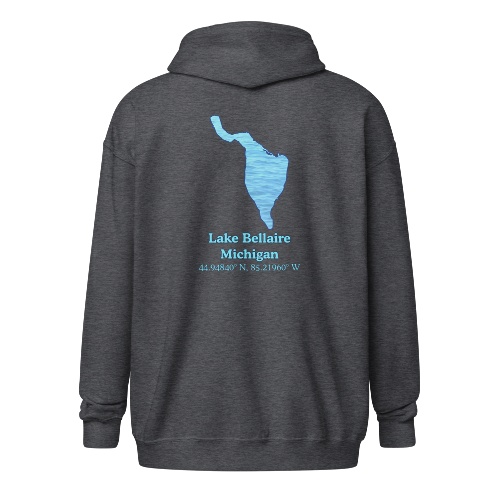 Lake Bellaire Unisex Zip Hoodie
