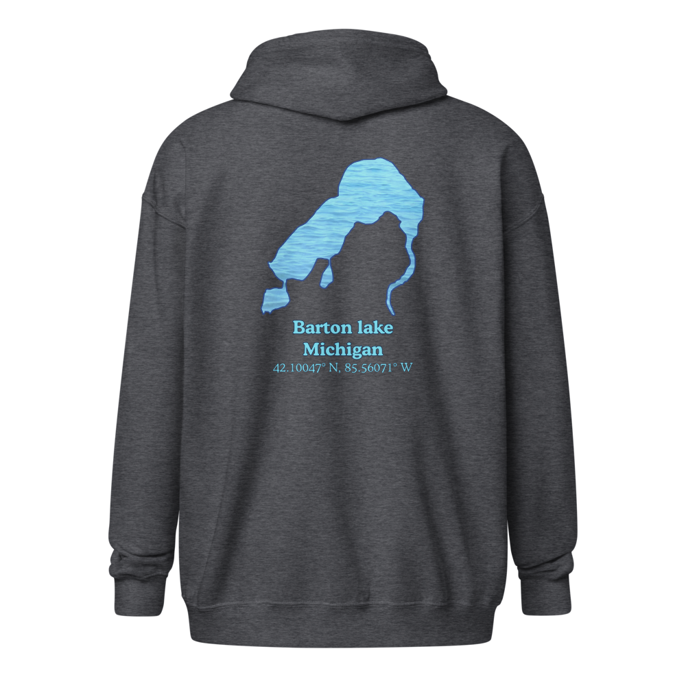 Barton lake Unisex Zip Hoodie
