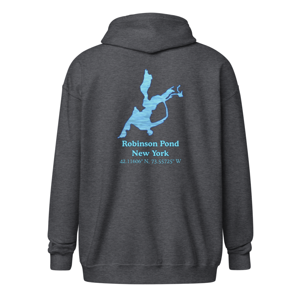 Robinson Pond Unisex Zip Hoodie