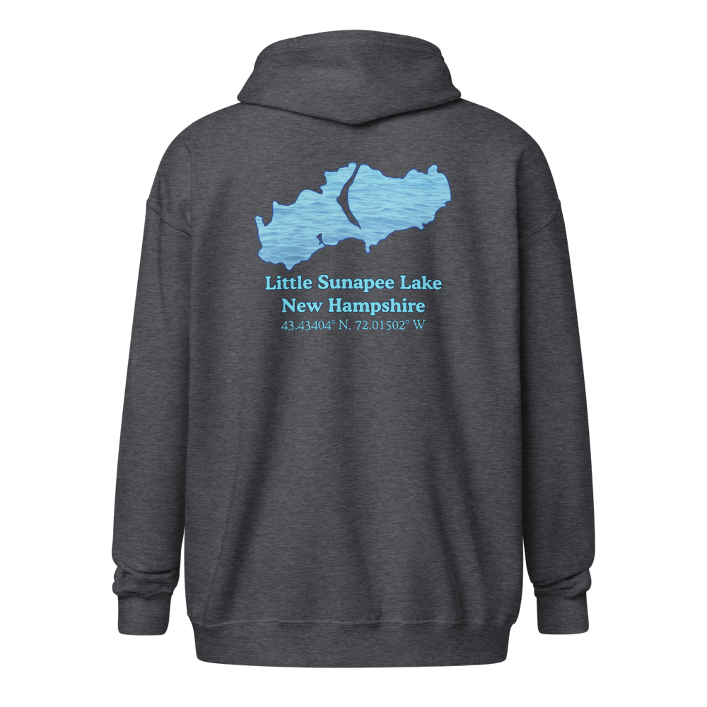 Little Sunapee Lake Unisex Zip Hoodie