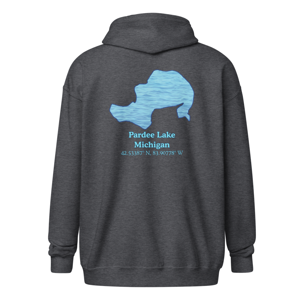 Pardee Lake Unisex Zip Hoodie