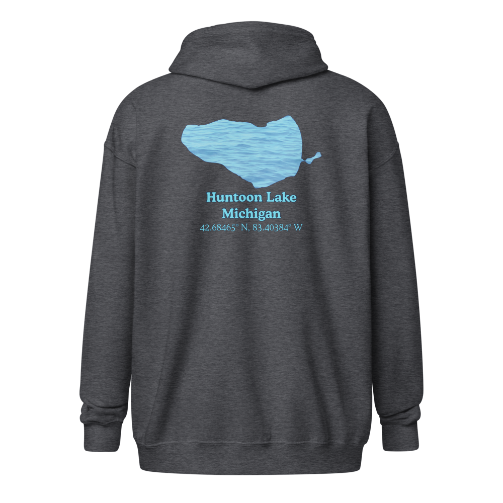 Huntoon Lake Unisex Zip Hoodie