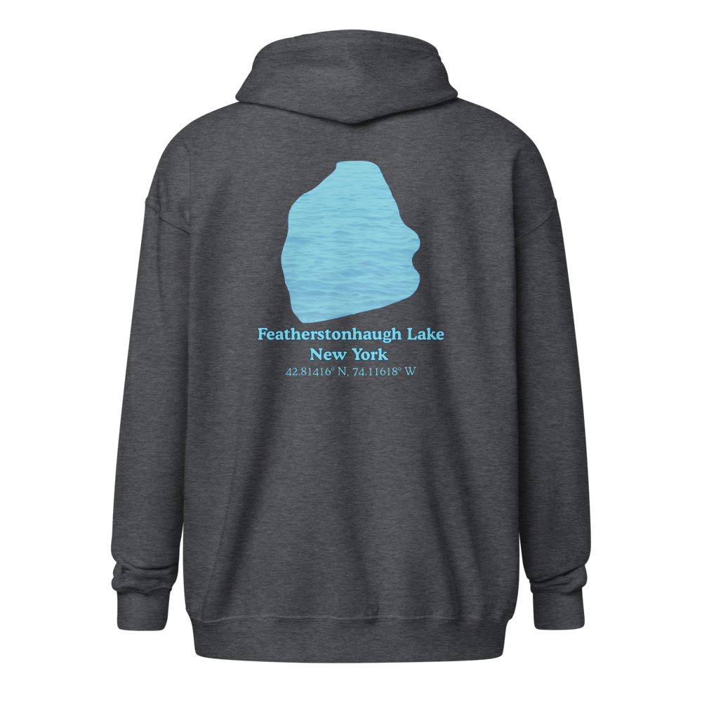 Featherstonhaugh Lake Unisex Zip Hoodie