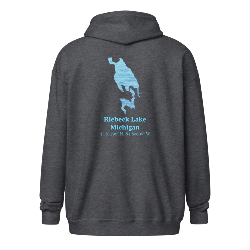 Riebeck Lake Unisex Zip Hoodie